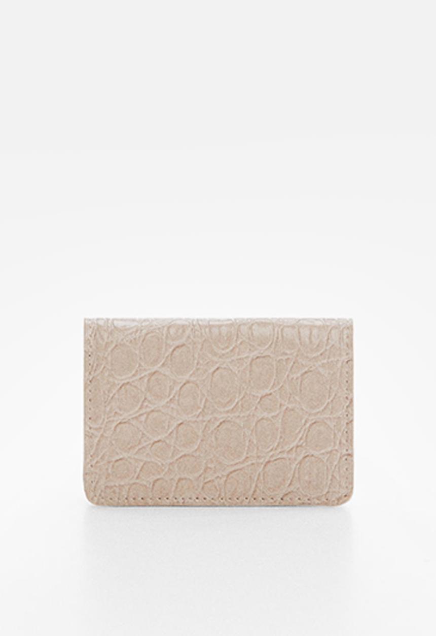 MANGO - Wallet ona - natural