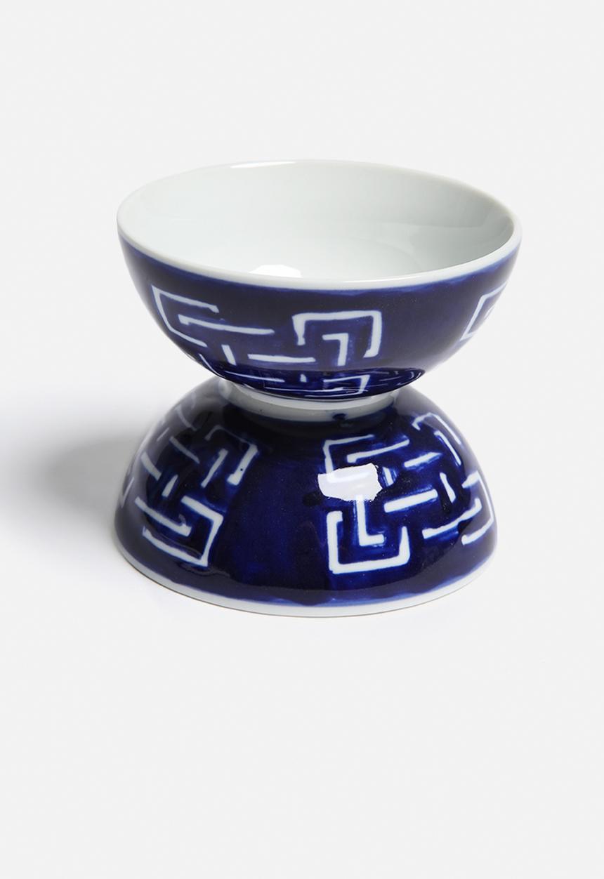 Love Home - Dipping Bowls Geo - Cobalt Blue