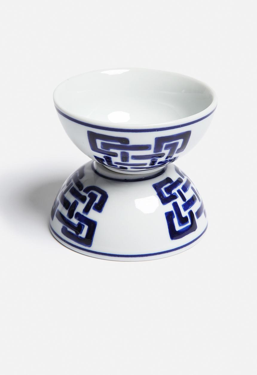 Love Home - Dipping Bowls Geo - Cobalt Blue