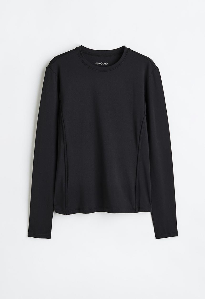 H&M - Drymove™ sports top - black