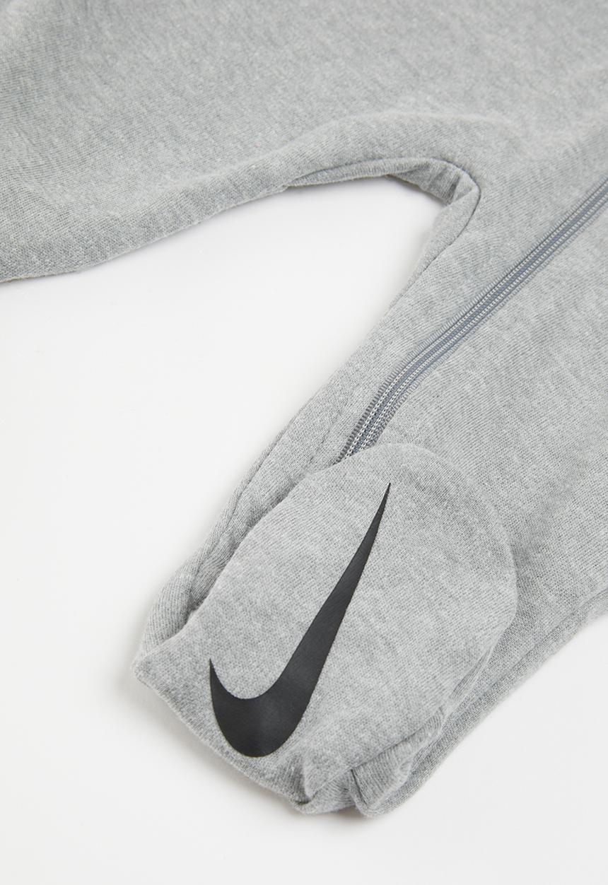 Nike - Nkn essentials footed coverall - dk grey heather
