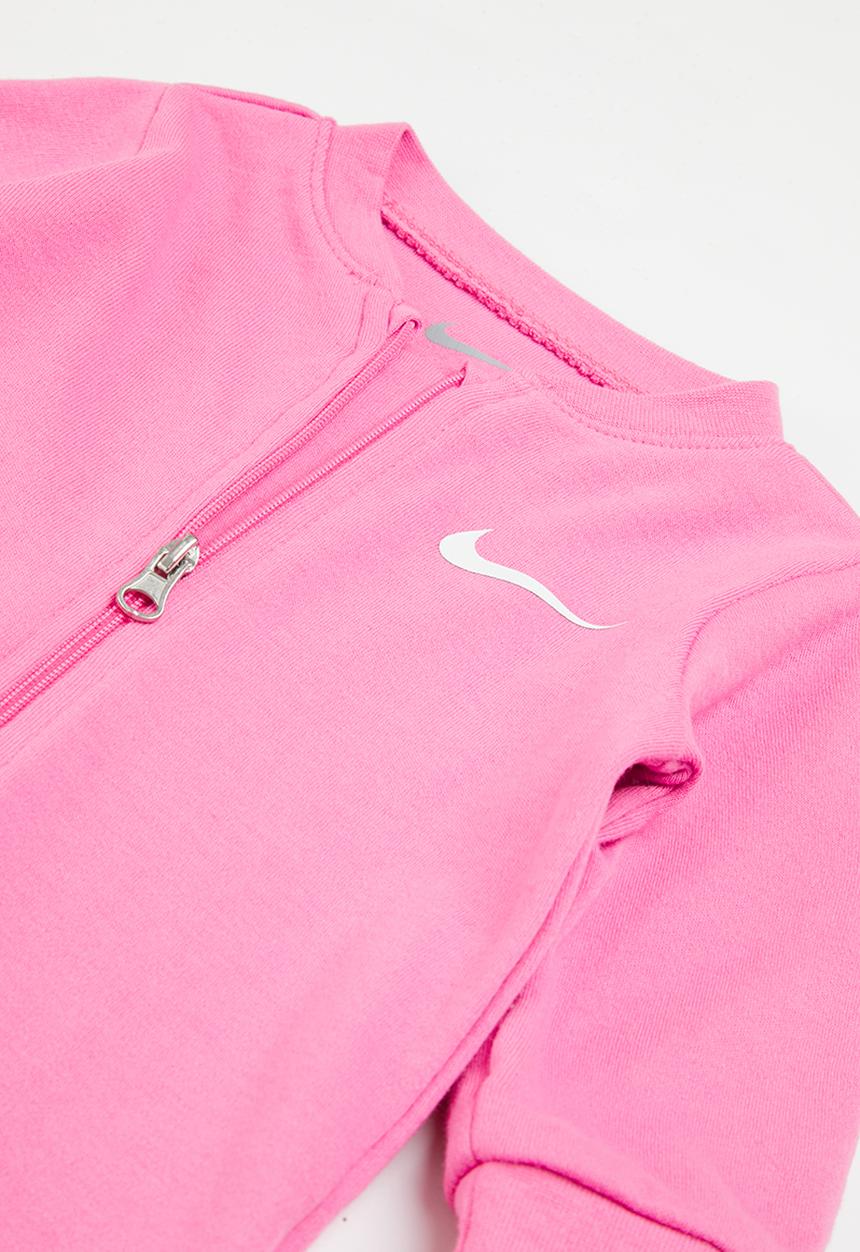 Nike - Nkn essentials footed coverall - playful pink