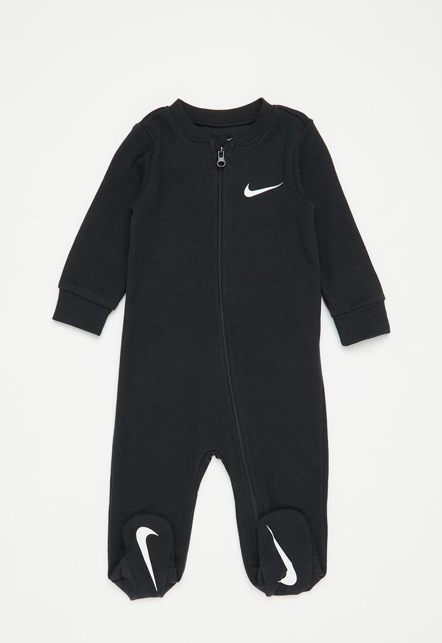 Nike - Nkn essentials footed coverall - black