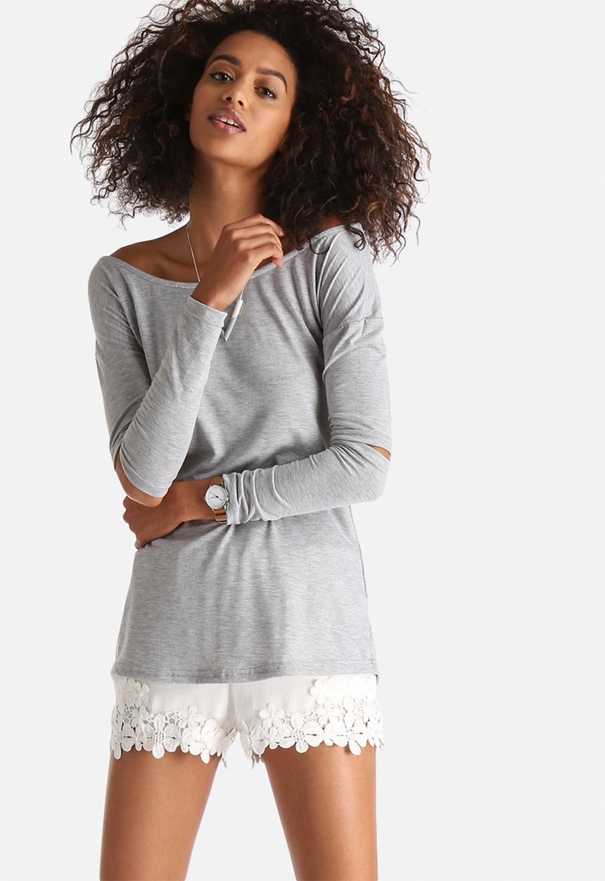 The Lot - Elbow Room Long Sleeve Top