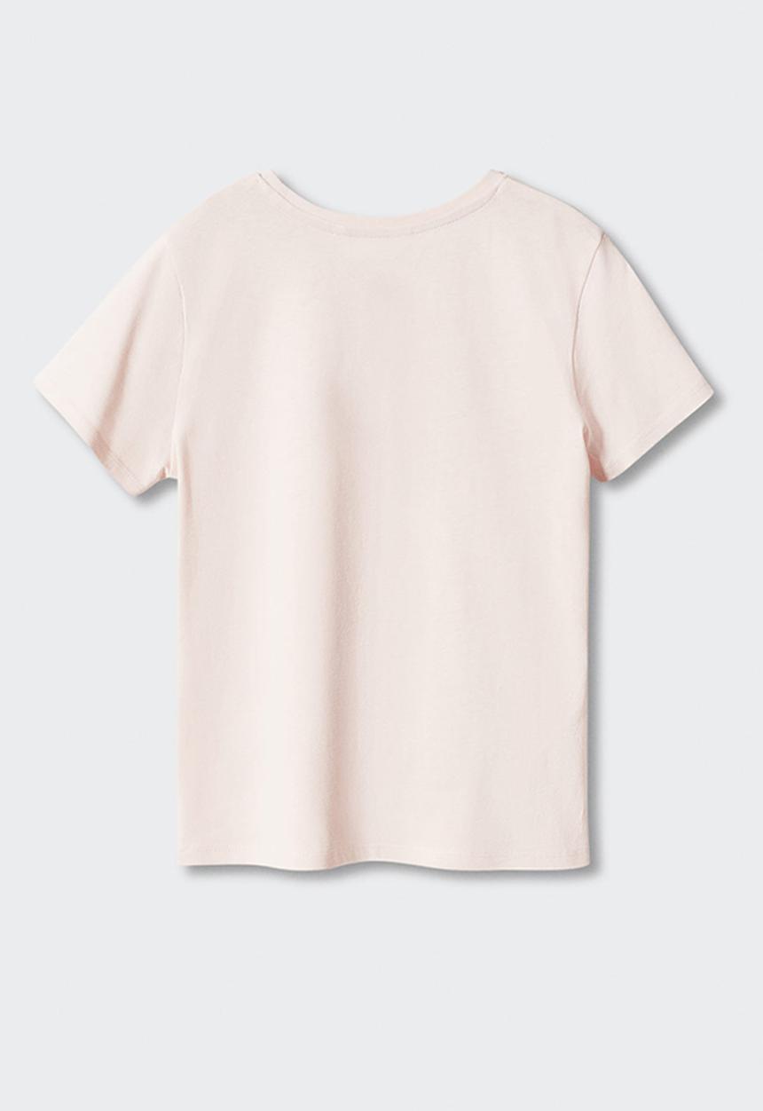 MANGO - T-shirt libelumc - light pink