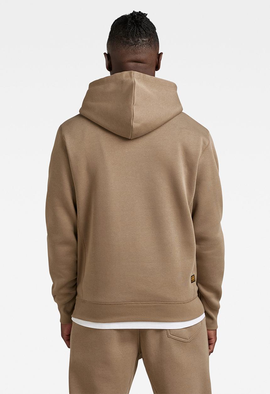 G-STAR - Premium core hdd sw long sleeve pacior sweat r - deep walnut