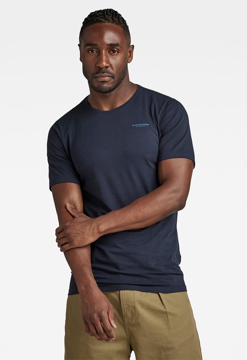 G-STAR - Slim base r t short sleeve compact stretch jersey o - salute