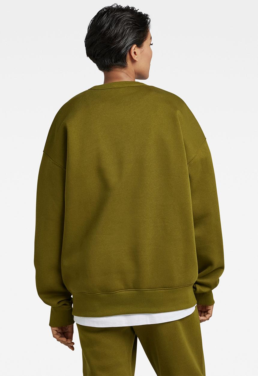 G-STAR - Unisex core loose r sw pacior sweat r - avocado