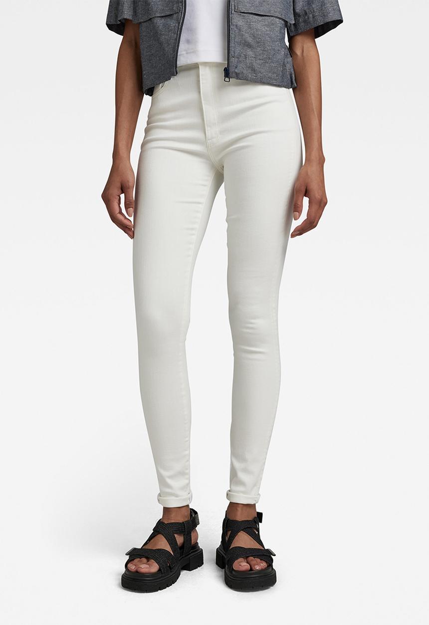 G-STAR - Kafey ultra high skinny - white gd