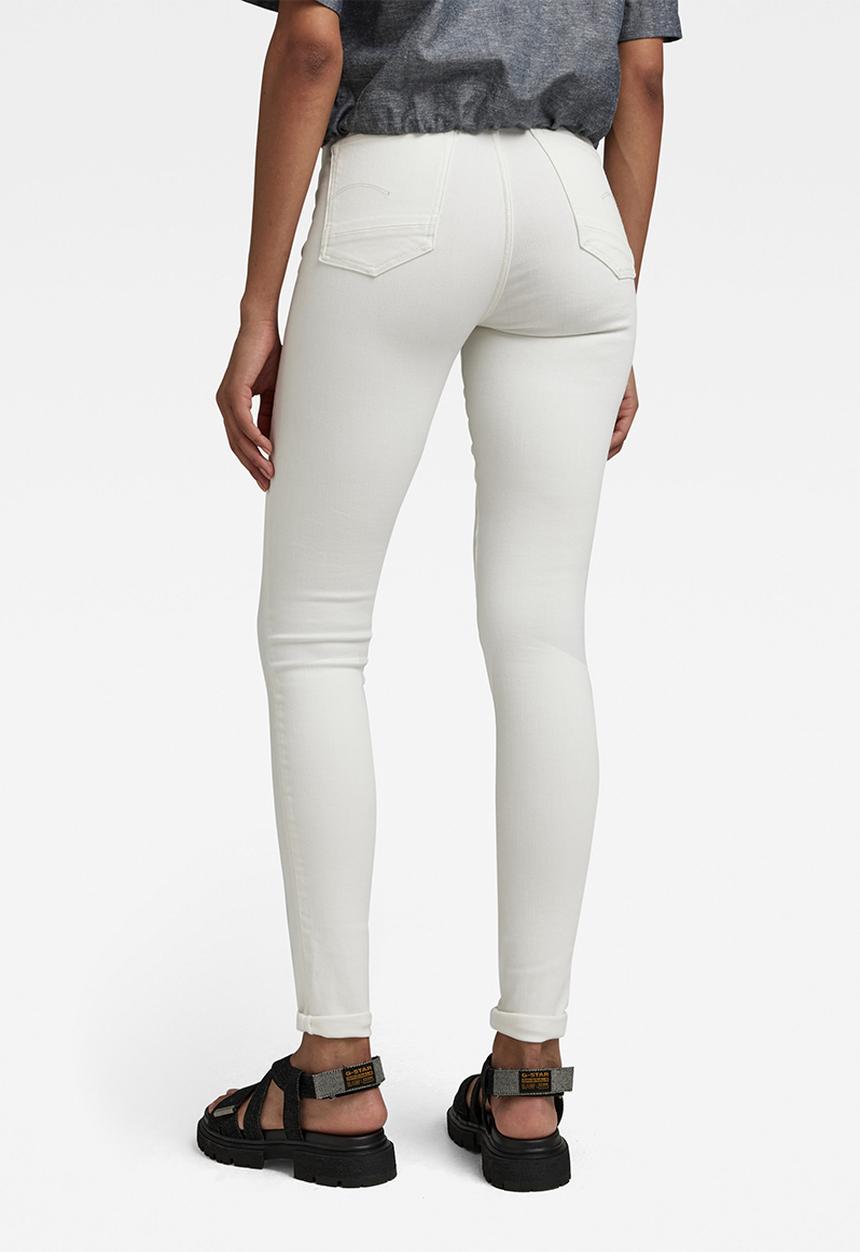 G-STAR - Kafey ultra high skinny - white gd