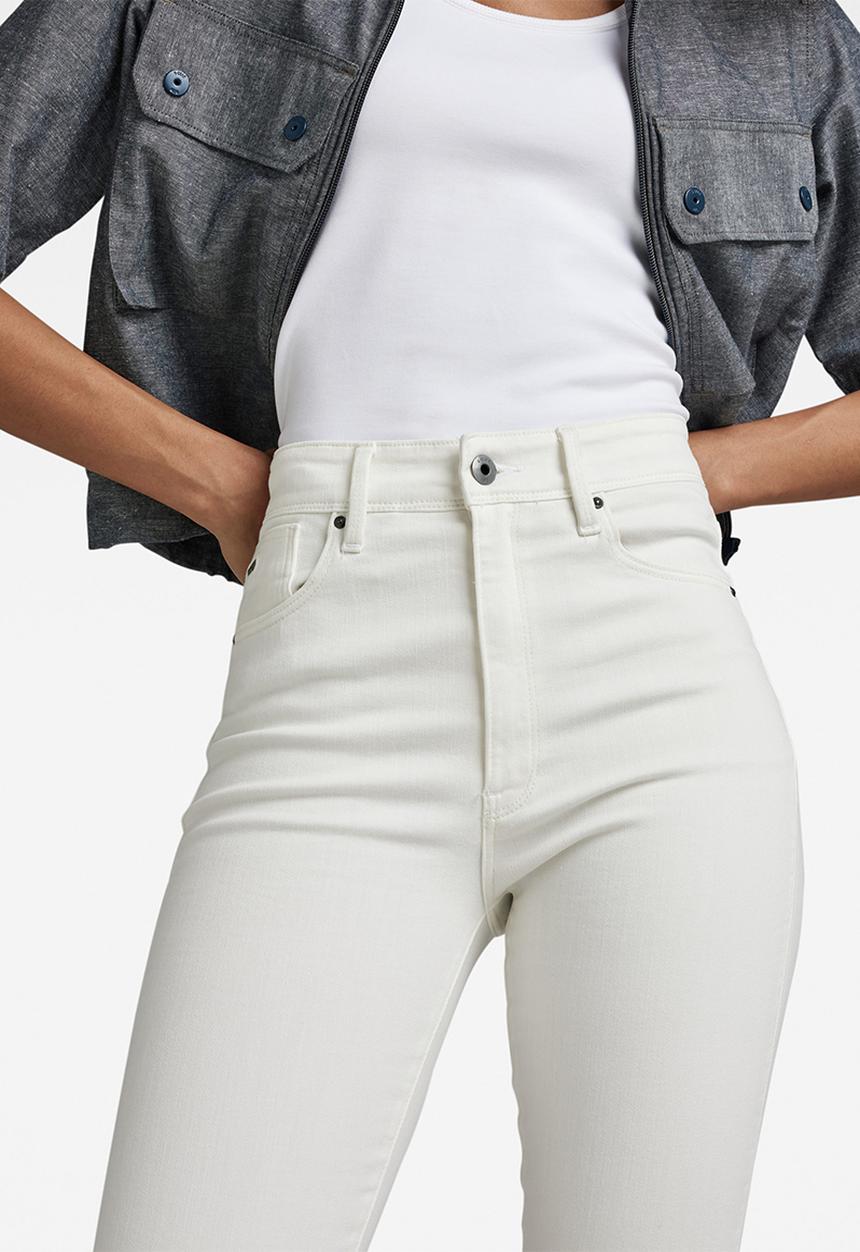 G-STAR - Kafey ultra high skinny - white gd