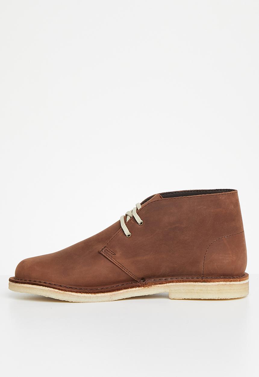 Grasshoppers - Carson leather boot - red brown