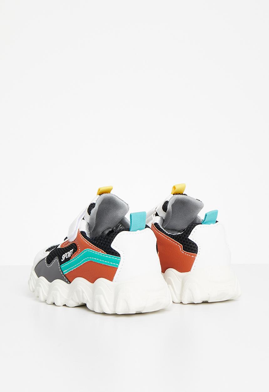 Pop Candy - Kids velcro strap sneaker - multi
