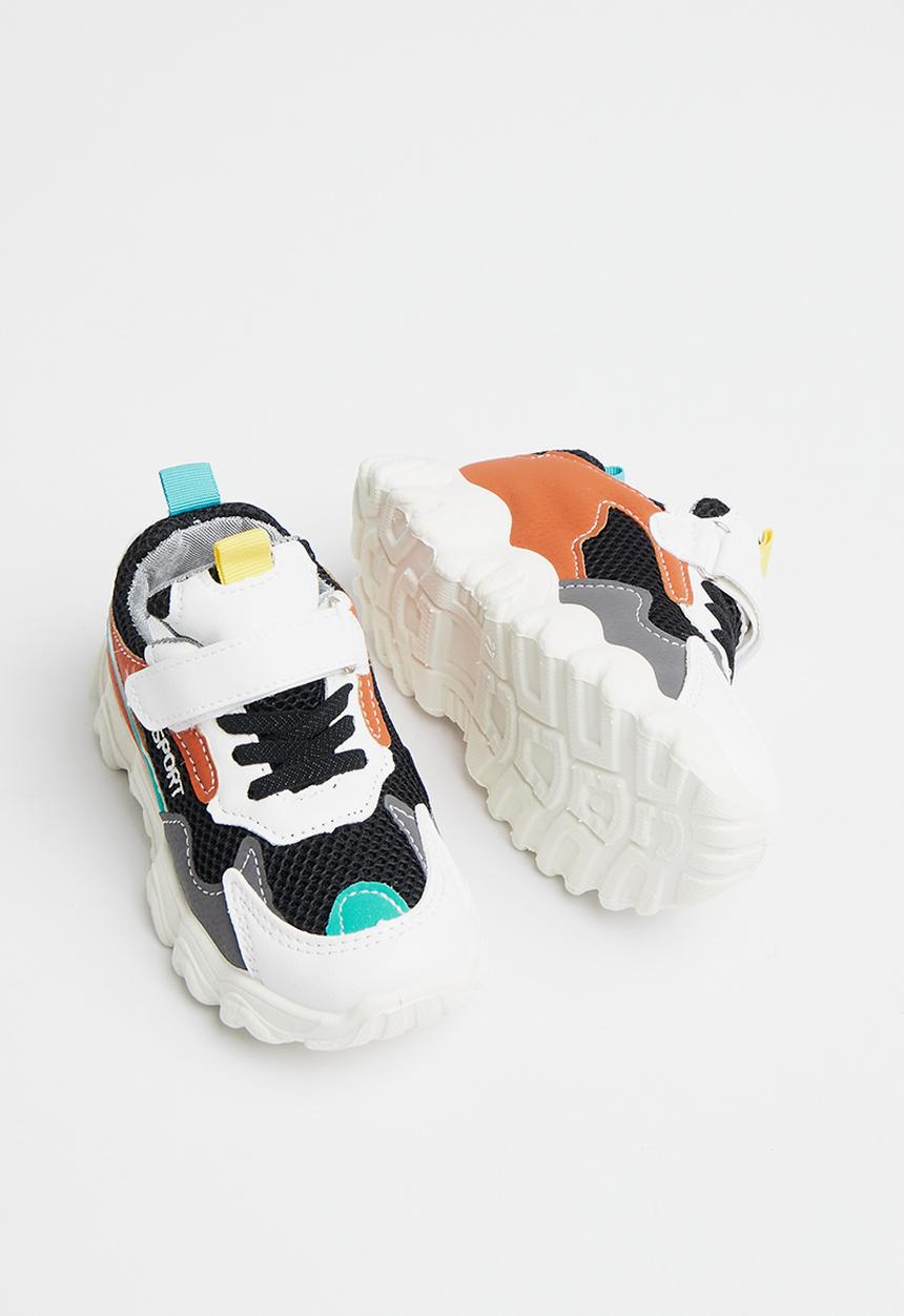 Pop Candy - Kids velcro strap sneaker - multi