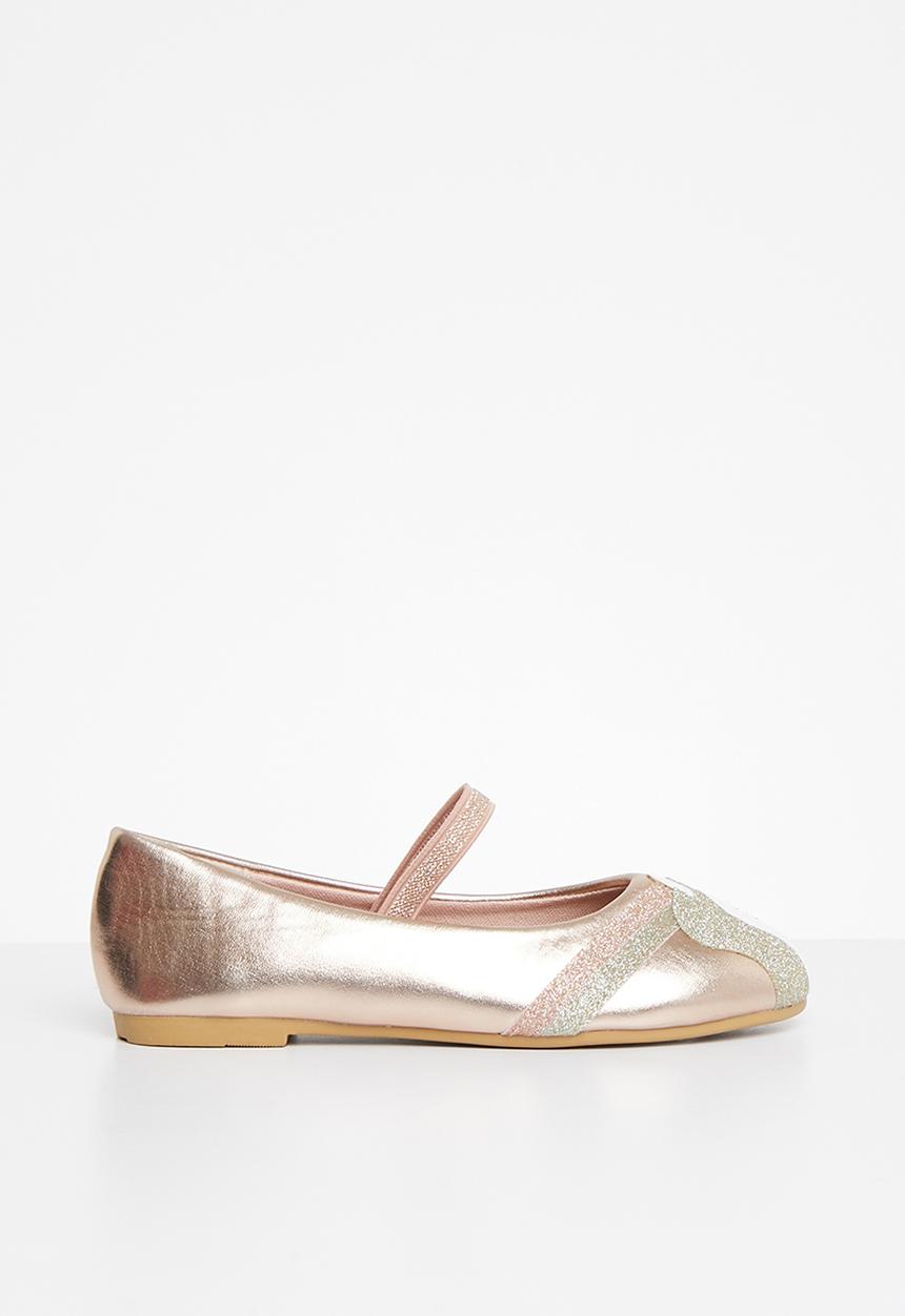 Pop Candy - Girls unicorn pump - rose gold