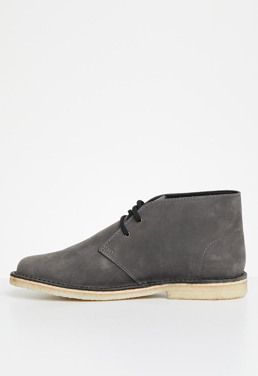 Grasshoppers - Carson leather boot - charcoal