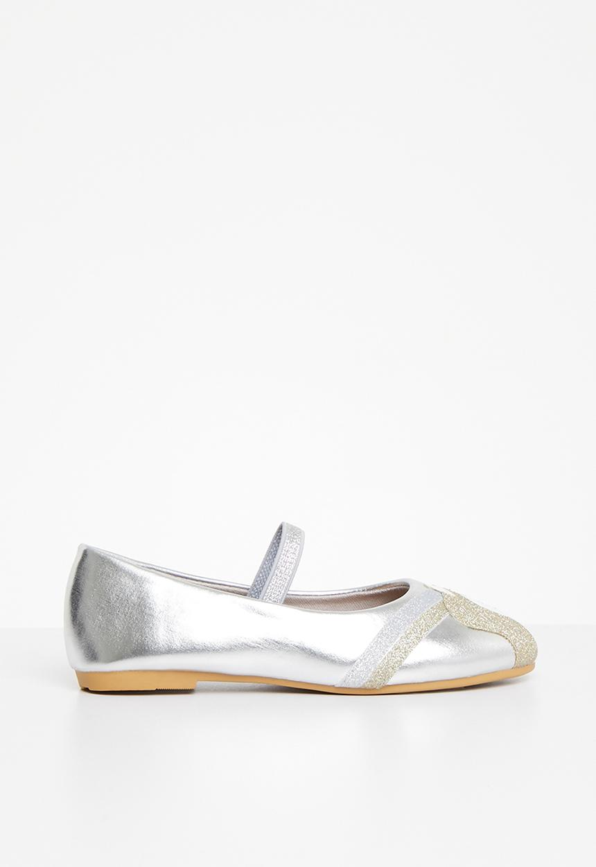 Pop Candy - Girls unicorn pump - silver
