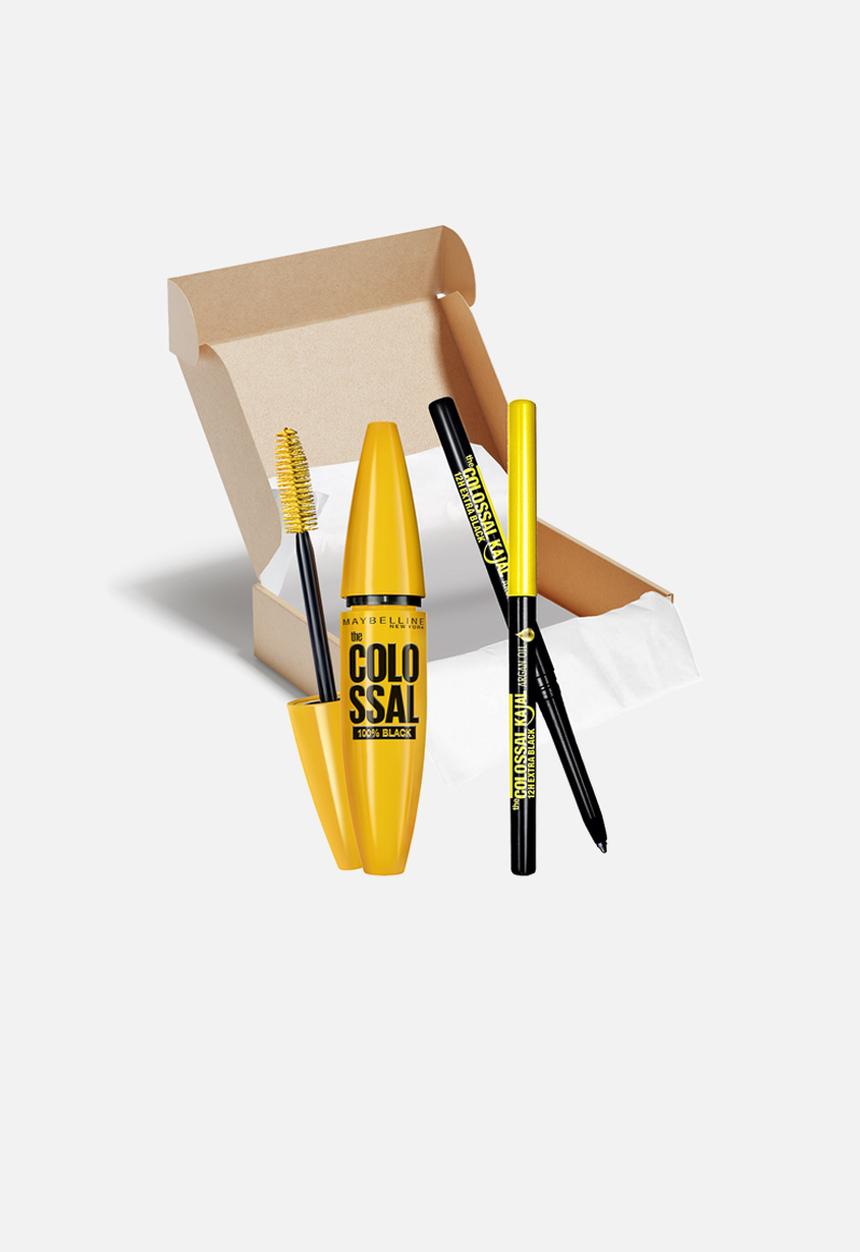 Maybelline - The Colossal Mascara and Kajal Eyeliner Bundle Set - 2 Piece