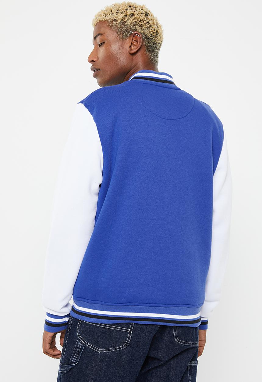 Brave Soul - Sayers sweatshirt - royal blue & white