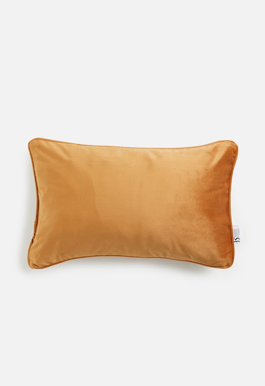 Sixth Floor - Mosi Velvet Cushion Cover - Rust