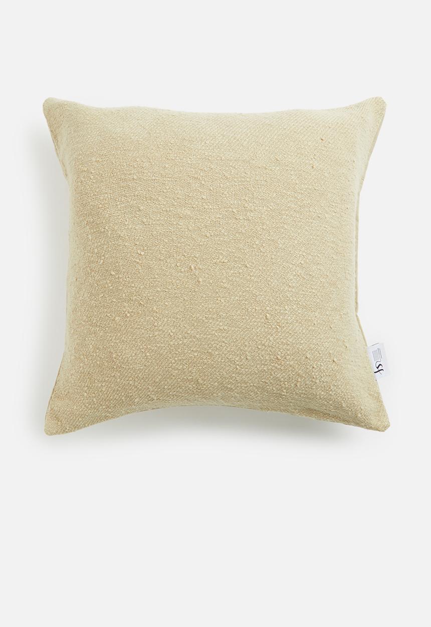 Sixth Floor - Punch cushion cover - brown rice