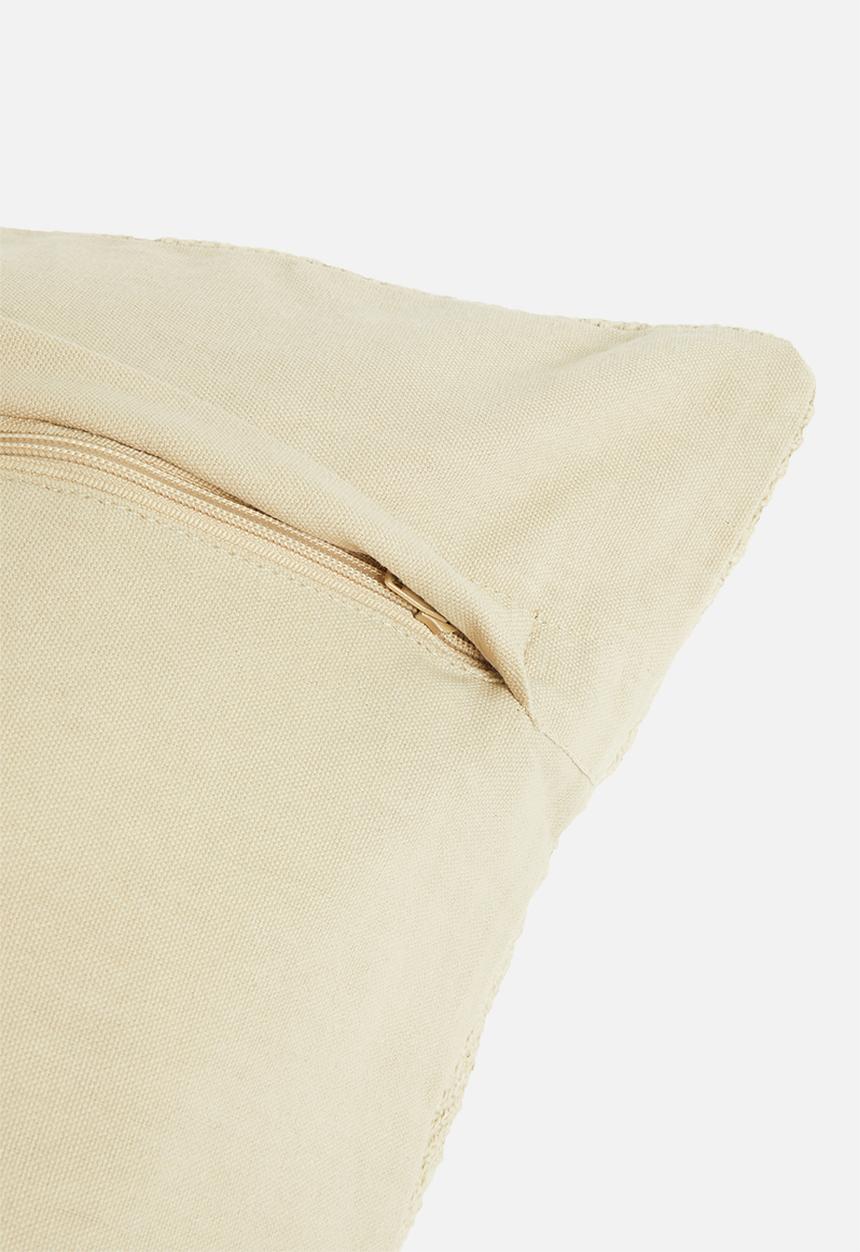 Sixth Floor - Punch cushion cover - brown rice