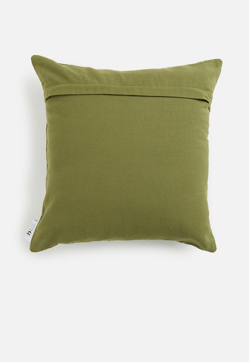 Sixth Floor - Udo cushion cover - olive