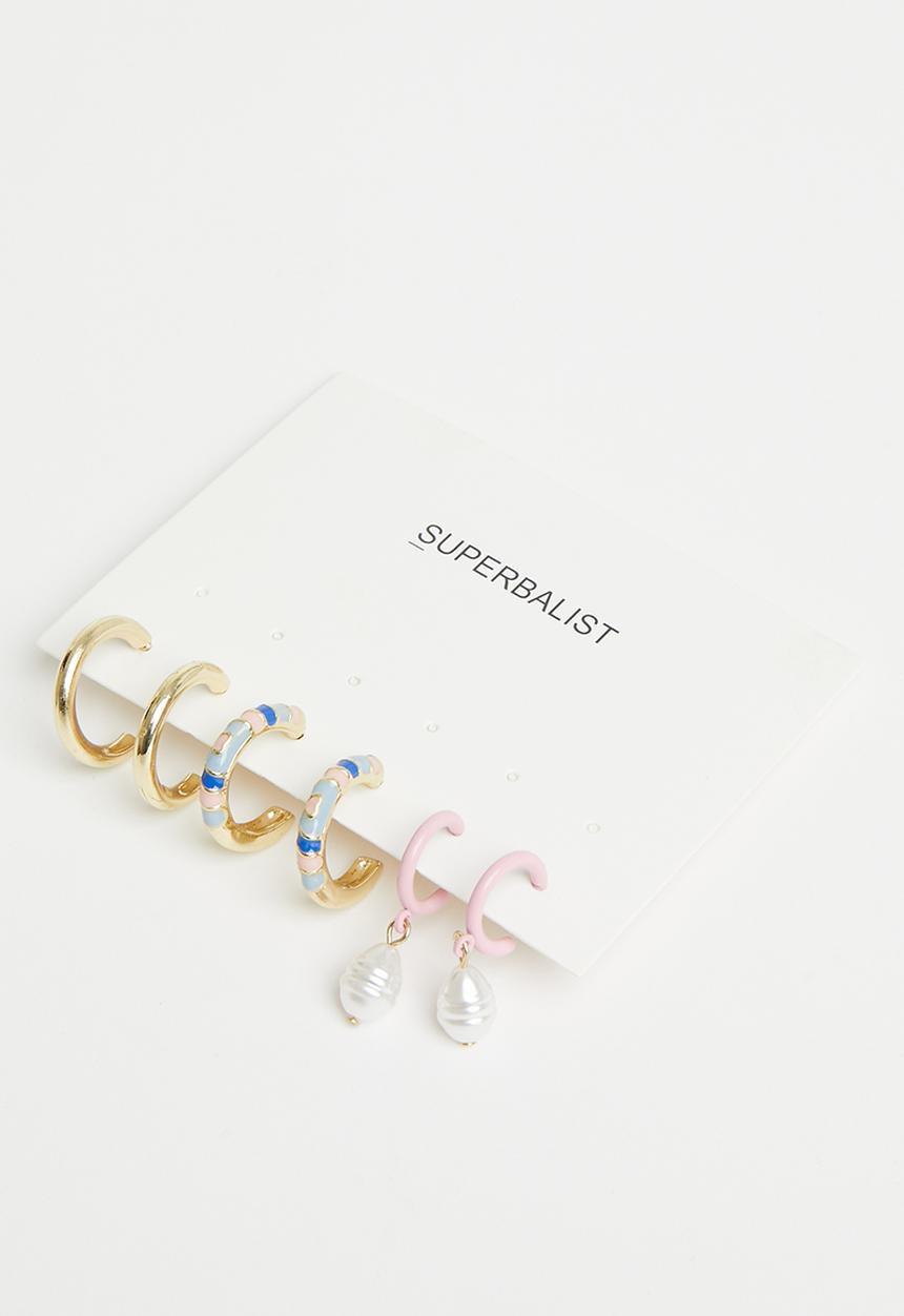 Superbalist - Briana earring pack - multi