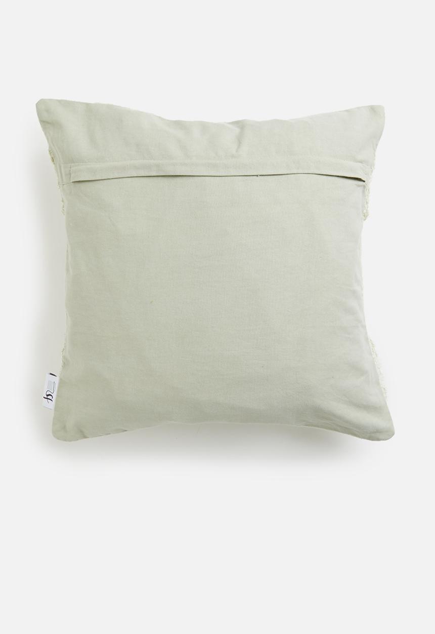 Sixth Floor - Michi cushion cover - light green