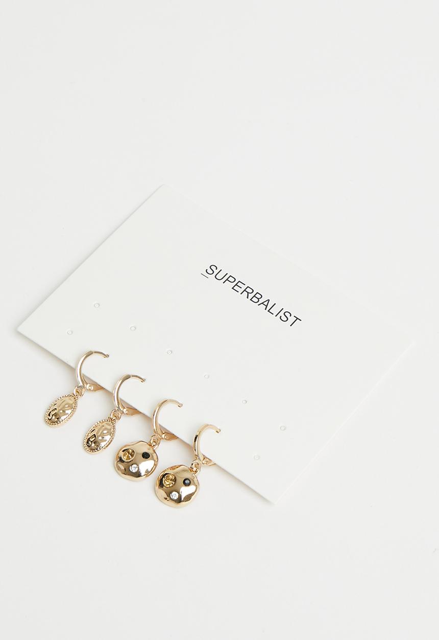 Superbalist - Arielle earring pack - gold