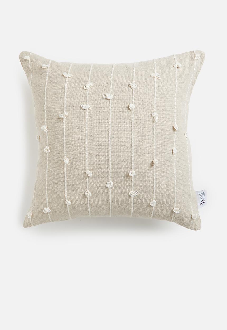 Sixth Floor - Udo cushion cover - stone