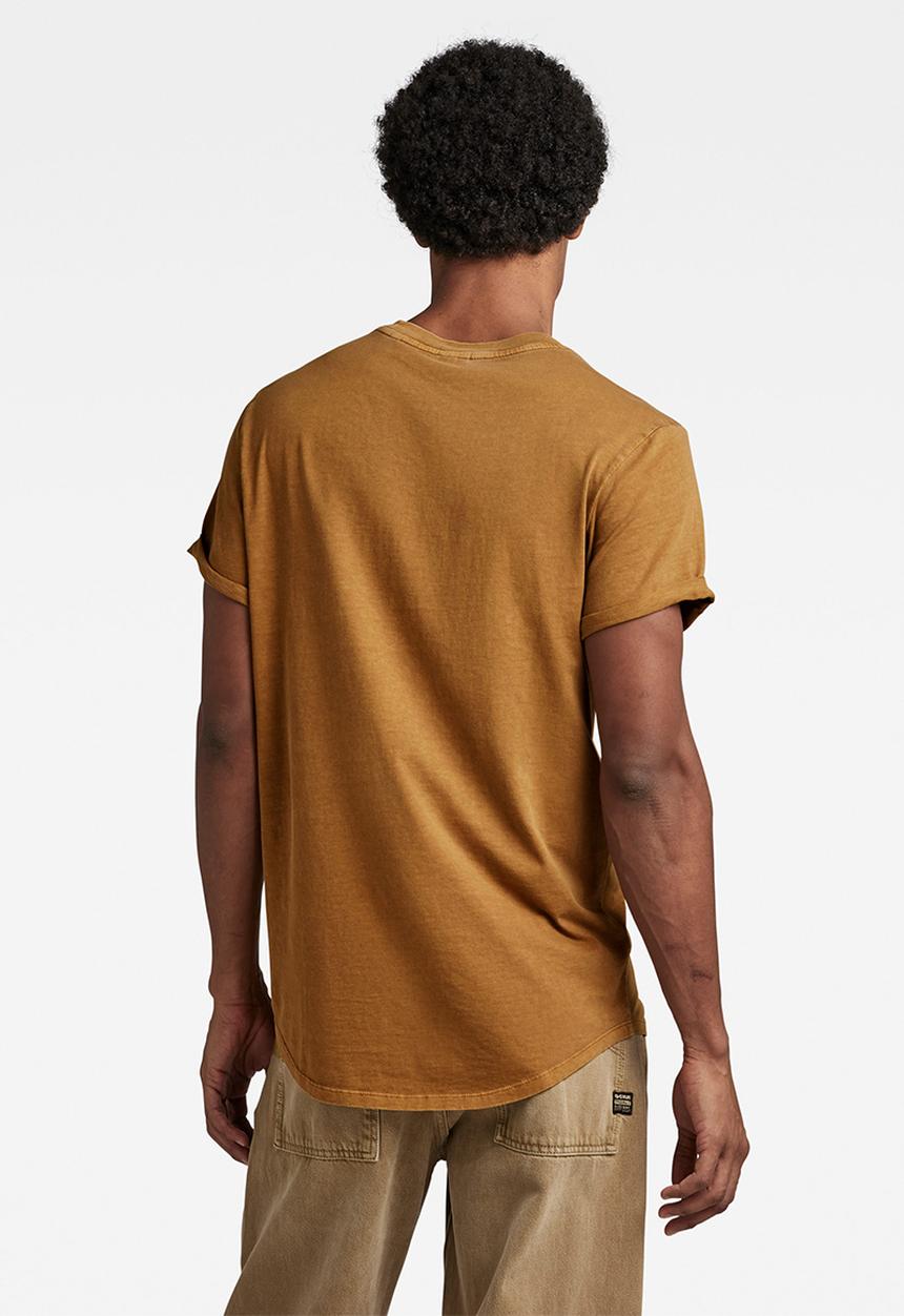 G-STAR - Lash r t short sleeve compact jersey - chipmunk gd
