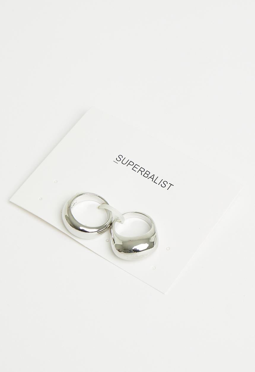Superbalist - Sawyer ring set - silver