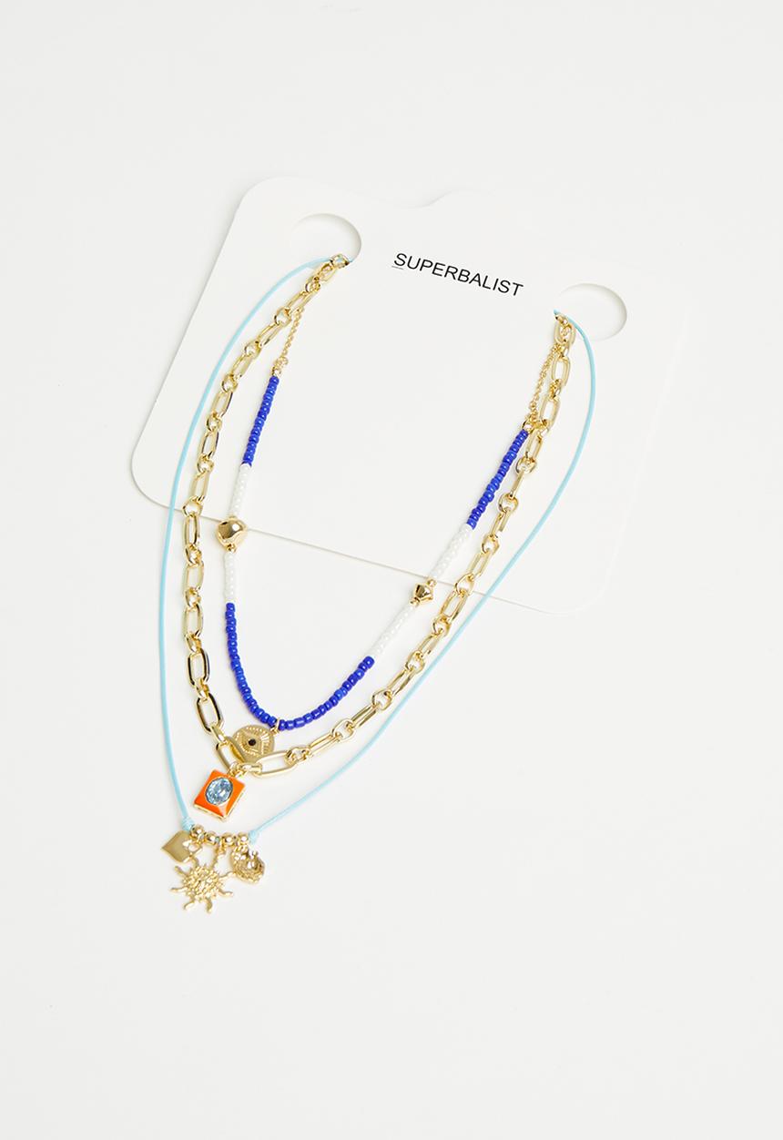 Superbalist - Zahara layered necklace - multi