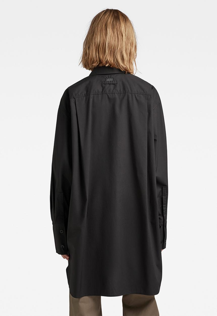 G-STAR - Oversized bf shirt - dk black