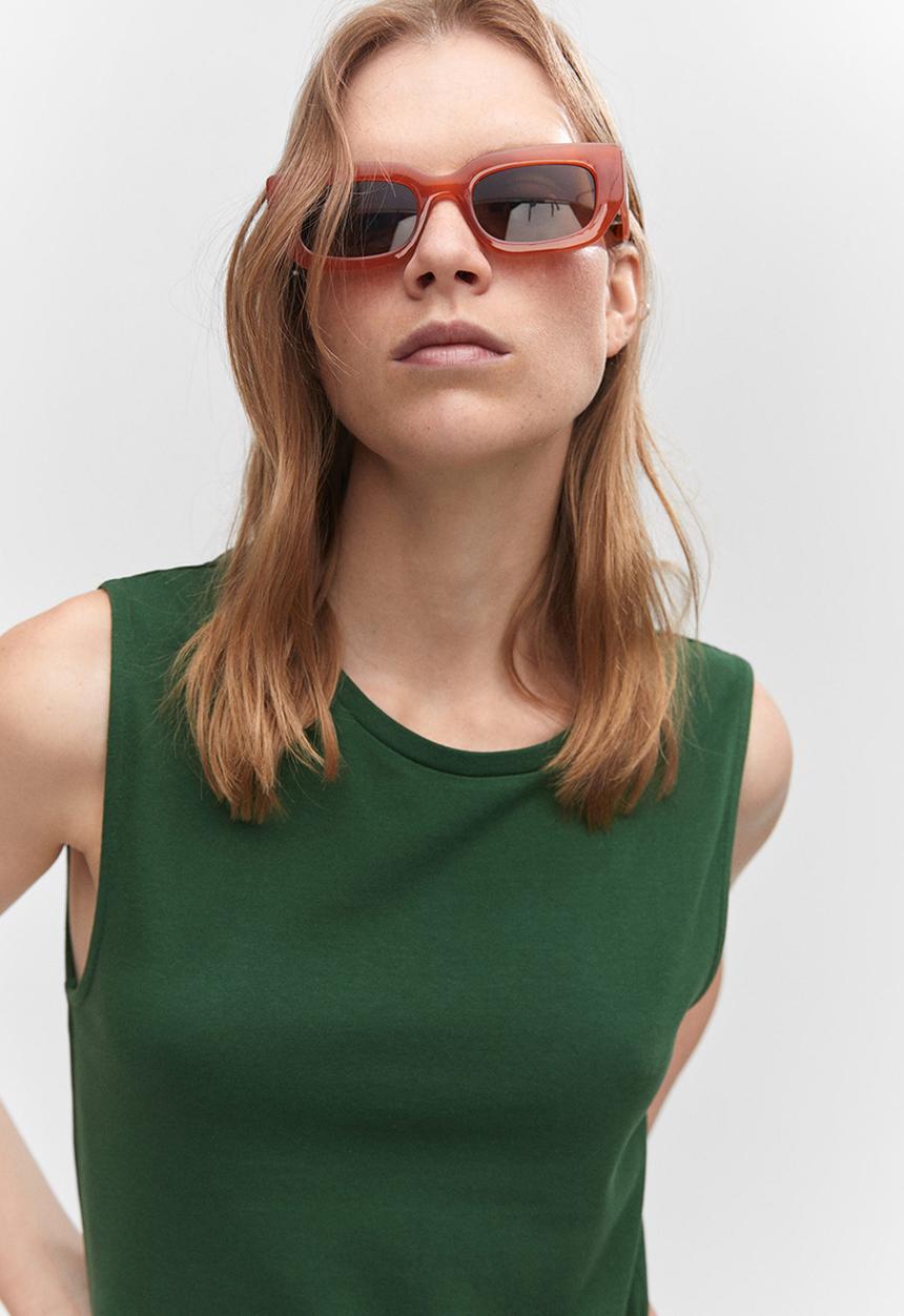 MANGO - Dress fertina - green