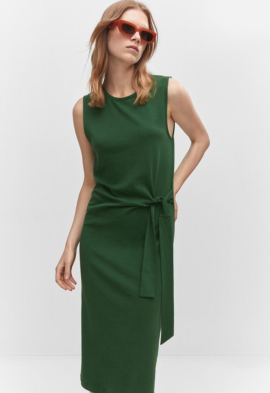 MANGO - Dress fertina - green