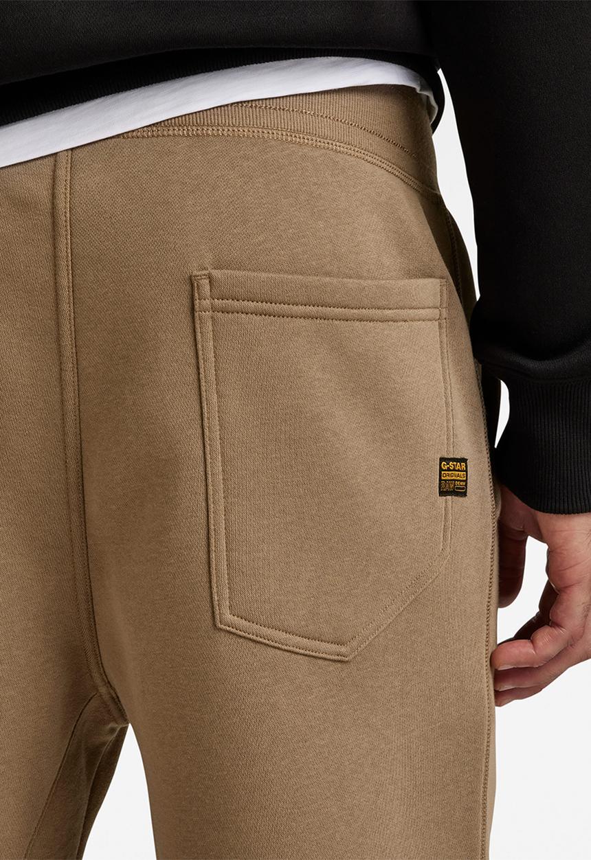 G-STAR - Premium core sw short pacior sweat r - deep walnut