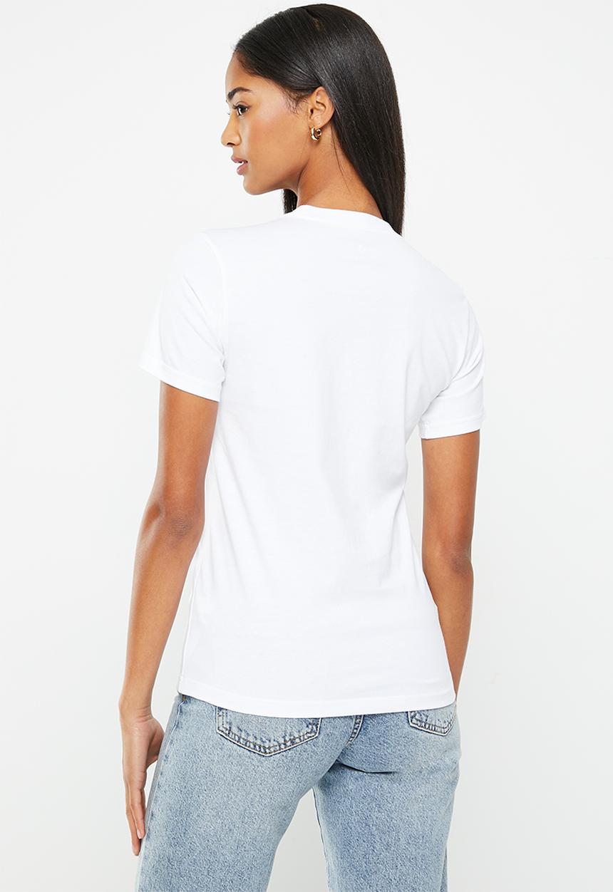 Converse - Grow together floral tee - white
