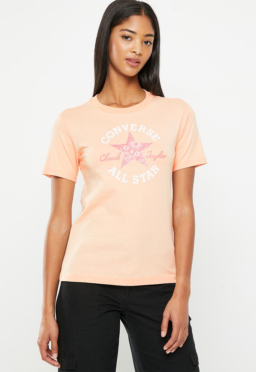 Converse - Chuck patch infill tee - cheeky coral