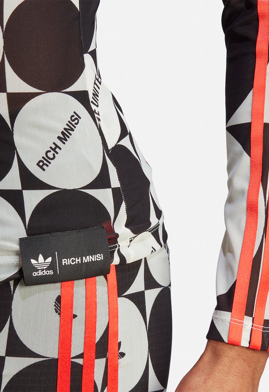adidas Originals - Rich Mnisi x Pride shirt - off white / black