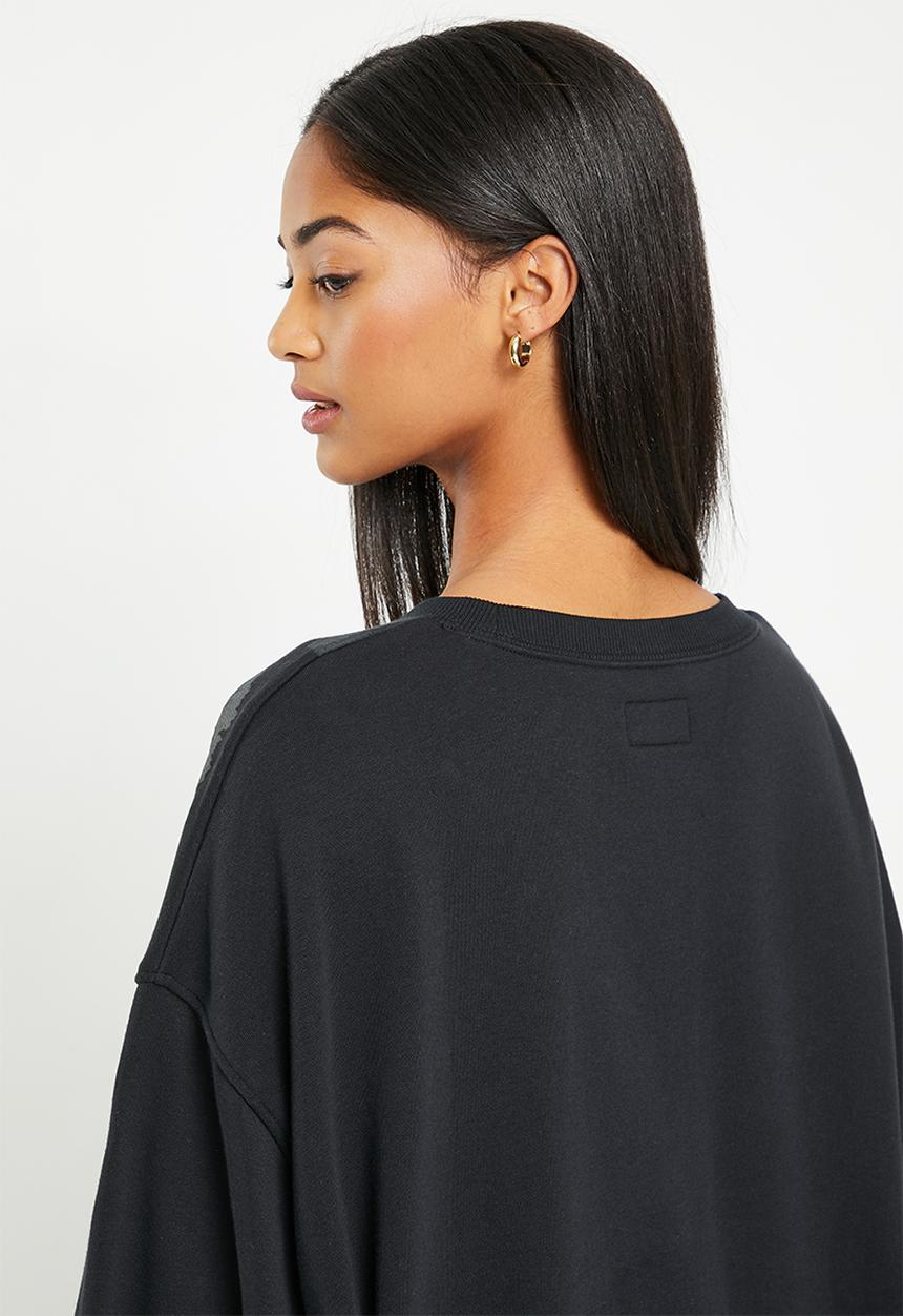 Converse - Chuck patch printed crew - converse black