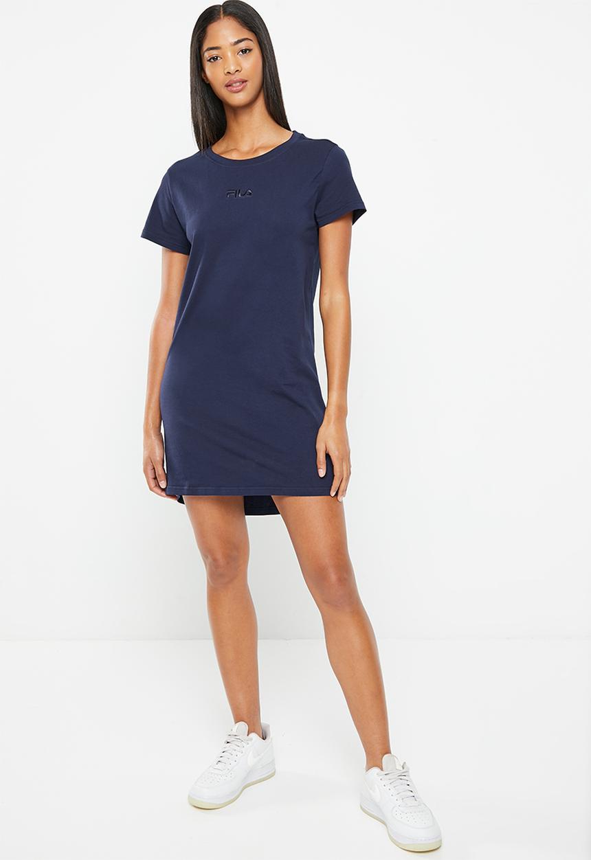 FILA - Cavalli short sleeve T-shirt dress - peacoat