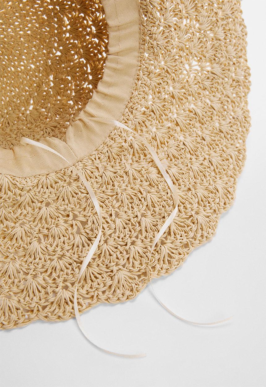 MANGO - Hat antillas - light beige
