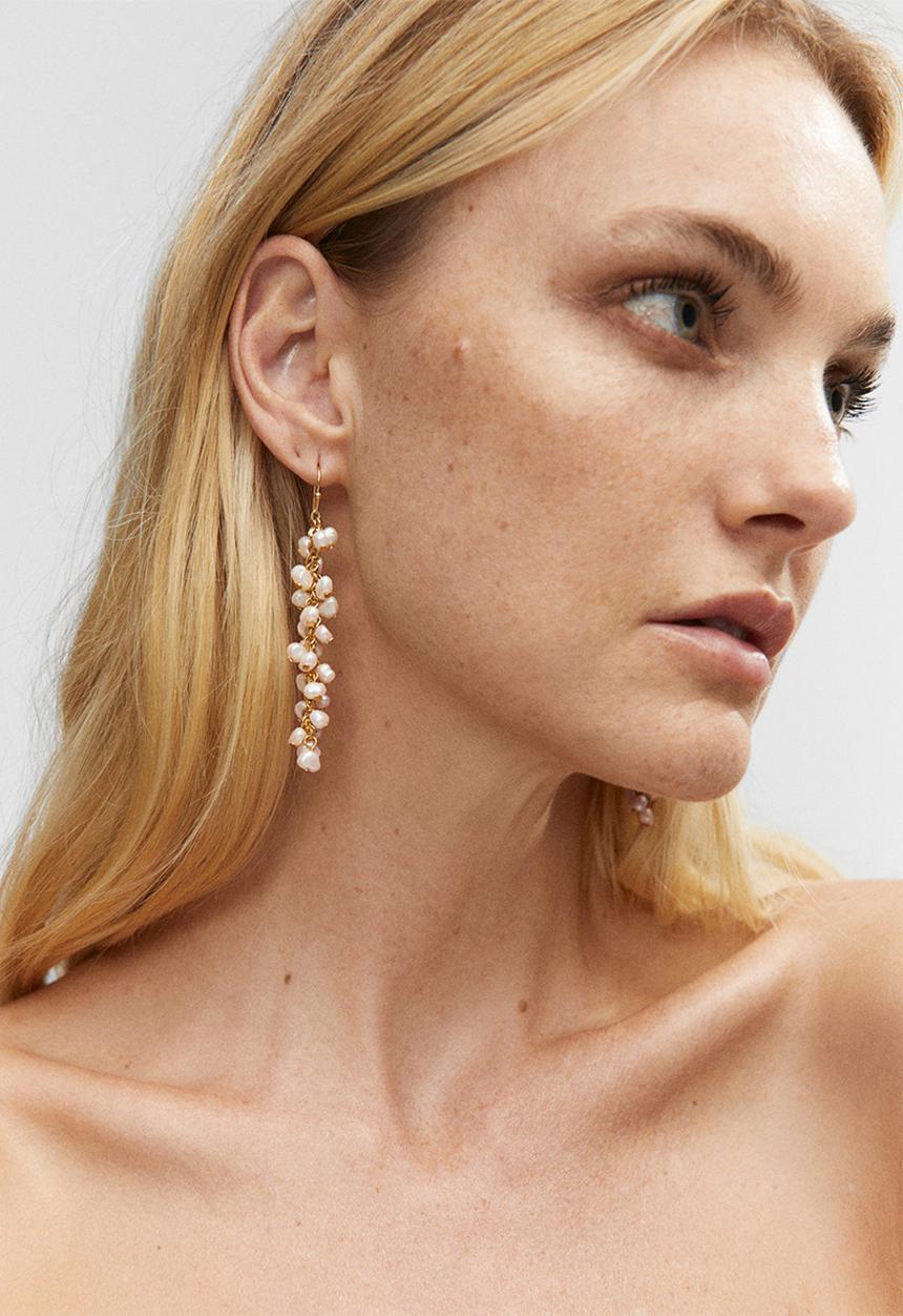 MANGO - Earrings raegan - gold