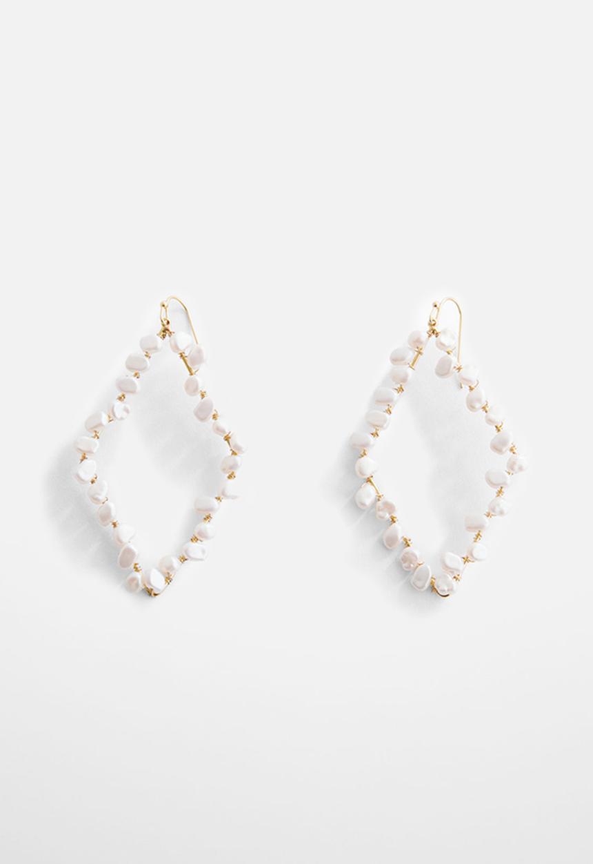 MANGO - Earrings rada - gold