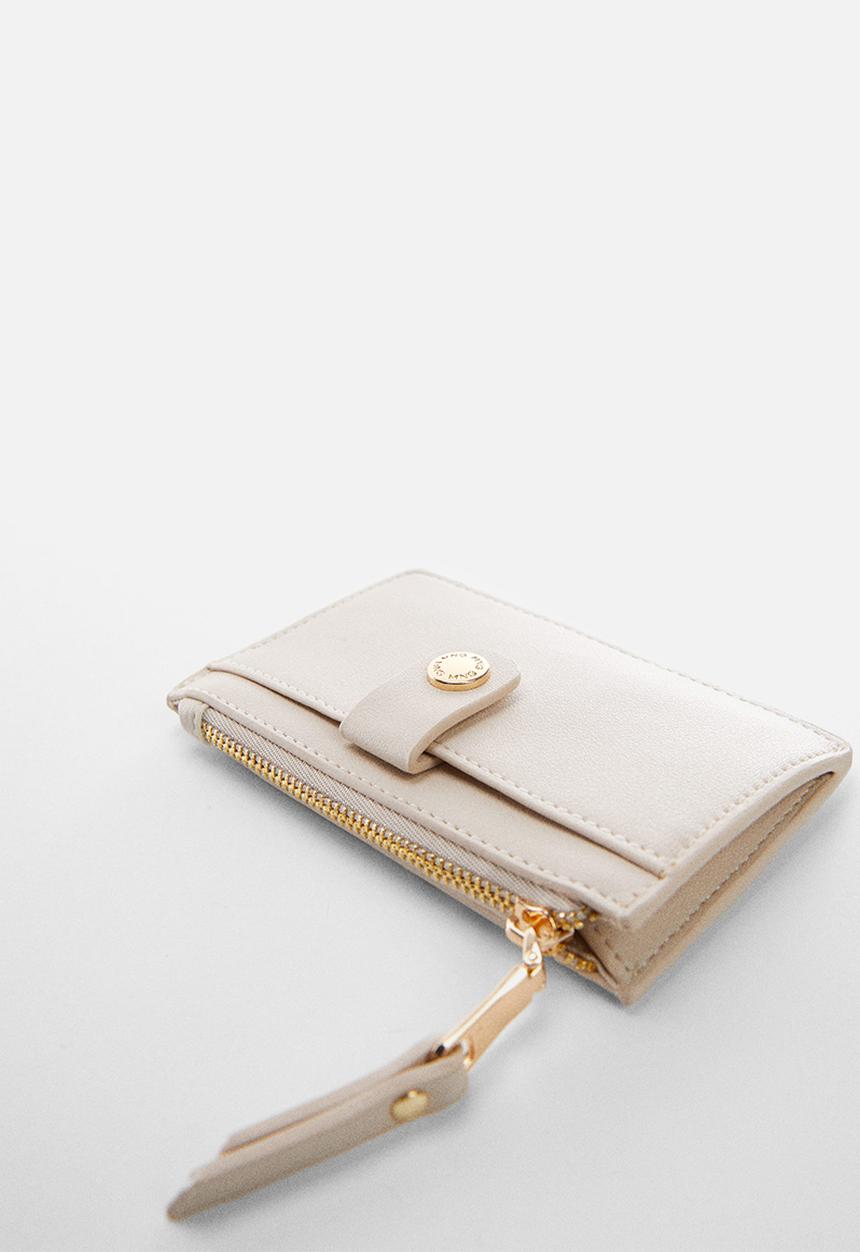 MANGO - Card holder pill - natural