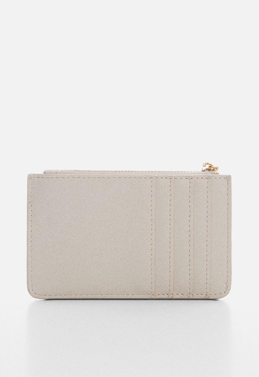 MANGO - Card holder pill - natural