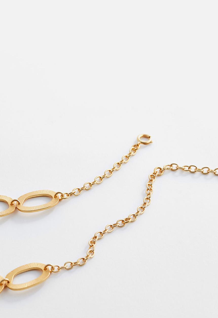 MANGO - Necklace petra - gold