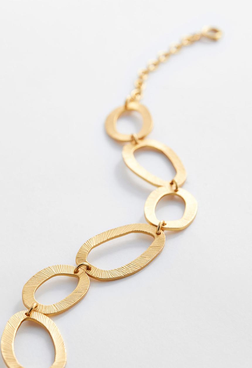 MANGO - Necklace petra - gold